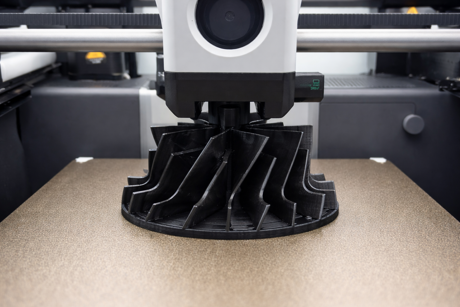 ASA-CF Werkstoff / 3D-gedrucktes Bauteil